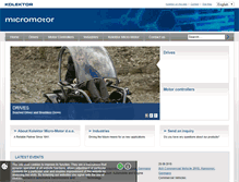 Tablet Screenshot of kolektordrives.com